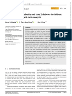 Obesity Reviews 2020 Chadda GLP1 Agonists For Obesity and Type 2 Diabetes in Children Systematic Review and