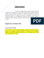 Tratamiento Tributario Entidades Sin Fines de Lucro