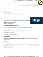 CID 0100 FMI 03 Engine Oil Pressure Open/short To +batt: Troubleshooting