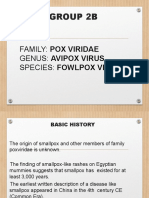 Poxviridae Power Point FINAL