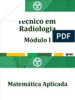 Aula - 05 - Radiologia - Módulo I - Matematica Aplicada