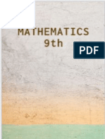 9th Math Theorems