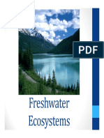 Freshwater Ecosystems Notes