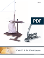 ICV600 & BC400 Clippers: English