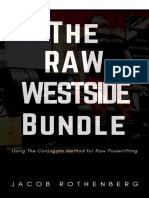 The Raw Westside Bundle Using The Conjugate Method For Raw Powerlifting - Jacob Rothenberg