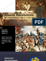 Unit 5 - Topic 5.2 Atlantic Revolutions