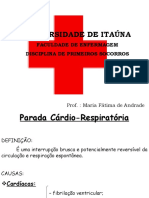 08 B - IMPRESSAO - Parada Cardio Respiratoria