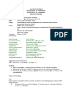 Minutes BAP Sem IV Principles of Macroeconomics II