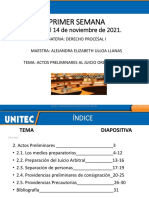 1.1 Semana - Actos Preliminares Del Juicio Ordinario Civil