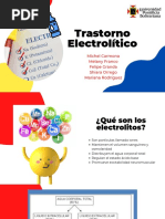 Trastorno Electrolitico