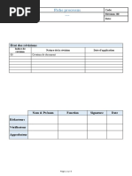 Modèle Fiche Processus