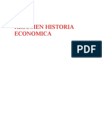 Resumen Historia Economica