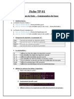 Fiche de TP N 01 Sol