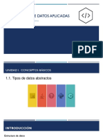 Tema.1.1. Conceptos Básicos de Estructura de Datos