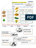 Martes 9 de Noviembre 1ºcomunicacion Formamos Rimas