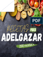 200 Recetas para Adelgazar 2022