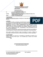 Informe N 18 Presenta Conformidad de La Recepcion Del Producto de Vaso de Leche Enero