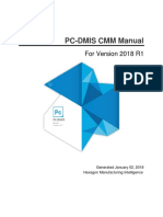 PRT Pcdmis 2018R1 CMM Manual