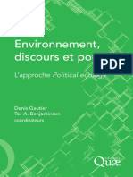 Extrait Environnement Discours Et Pouvoir