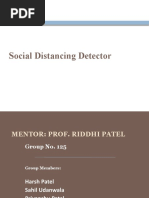 Social Distancing Detector