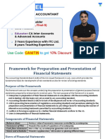 Framework For Preparation & Presentation