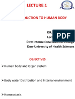 1.introduction To Human Body