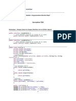 Correction TD5: Remarque: Chaque Classe Et Chaque Interface Est Un Fichier Séparé