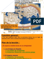 El Mundo Mediterráneo, Huelas de La Antigüedad y de La Edad Media