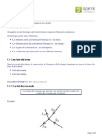 Electricité: 1 Notions de Cicuit