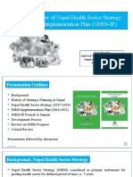 Critical Review of NHSS-IP - Sagar Parajuli