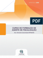 Apostila - Curso de Formação de Agente de Trânsito - Módulo I