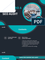 Content SEO Audit