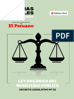 Ley Orgánica Del Ministerio Público