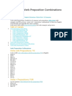 120 Useful Verb Preposition Combinations in English