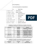 Funciones Químicas Inorgánicas