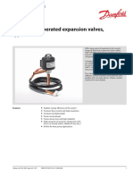 Electrically Operated Expansion Valves, Type ETS 6: Technical Brochure