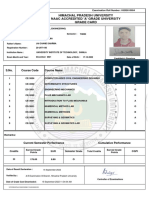 Marksheet UG