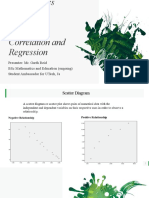 Correlation and Regression