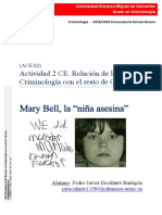 El Caso de La Niña Mary Bell