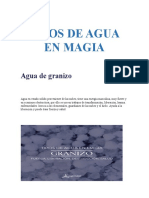 Tipos de Agua y La Magia Del Agua