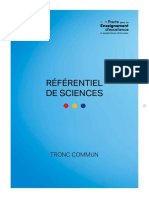 Référentiel de Sciences (Ressource 17241)