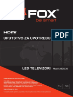 Uputstvo TV Fox 32