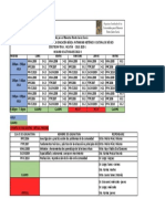 Horario Segundo Ciclo 2023-1 G1, G2, y G3