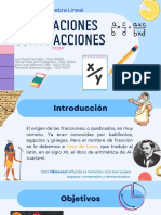 Operaciones Con Fracciones - Algebra Lineal