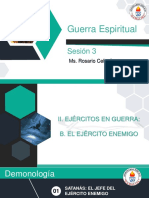 Guerra Esp - Clase 3 Demonología