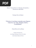 Técnicas de Pricing Avanzadas para Seguros