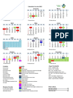 Calendario Escolar 2023