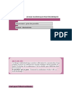 TP 1, Électrochimie