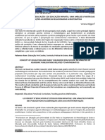 Conceito de Educação e de Educação Infantil