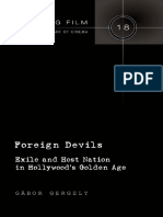 Foreign Devils - Exile and Host Nation in Hollywood's Golden Age-Peter Lang International Academic Publishers (2013)